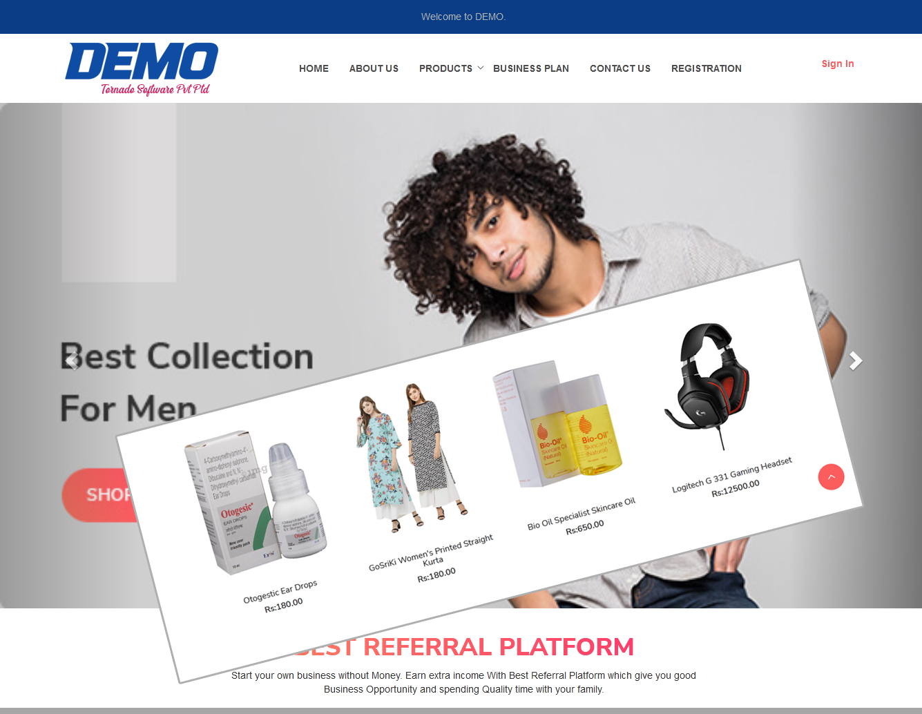 E-commerce Solutions - Sample : 2